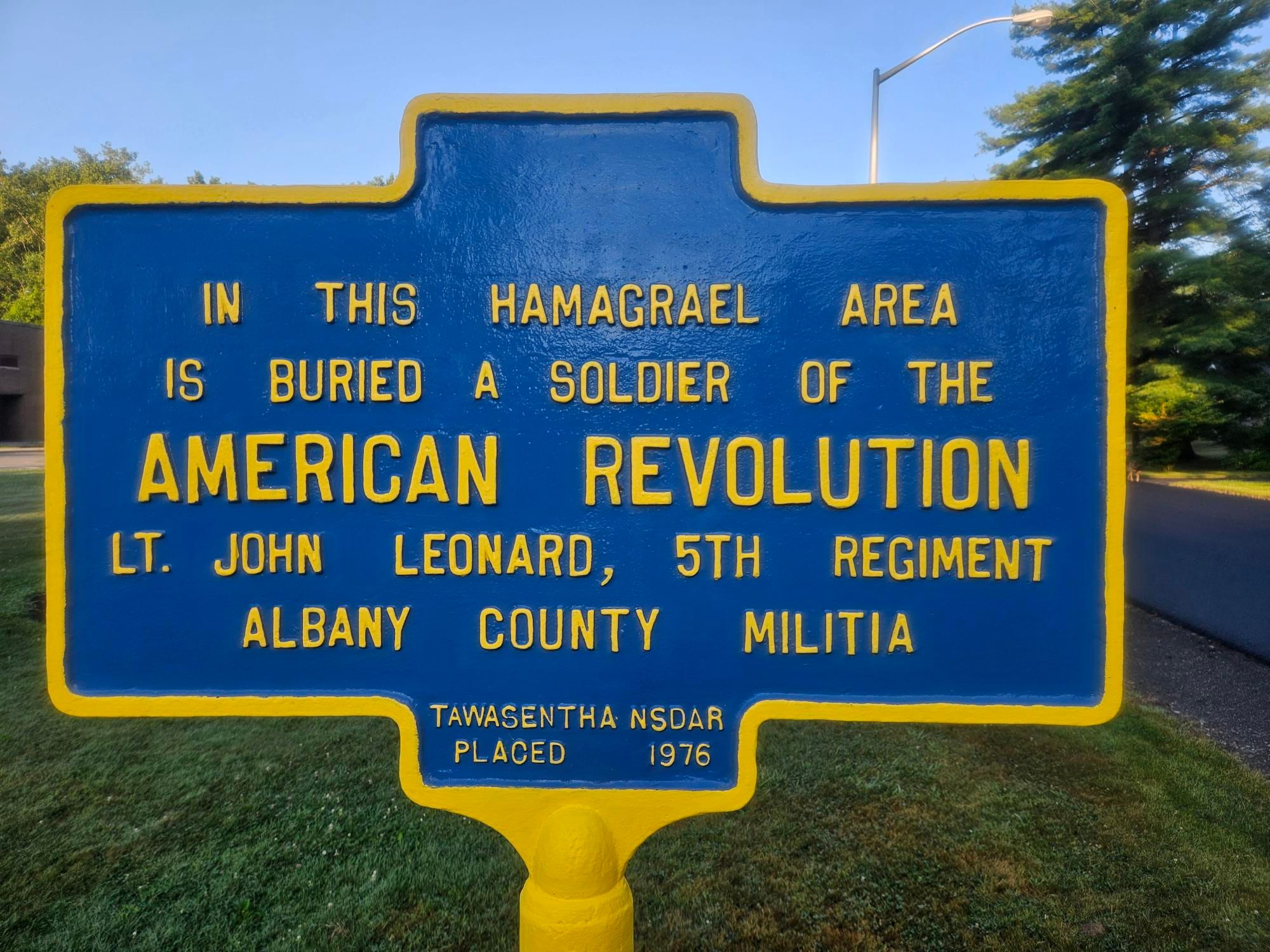 Buried Beneath the Schoolyard: The Story of Lt. John Leonard